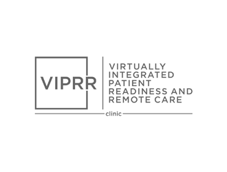 Virtually Integrated Patient Readiness and Remote Care (VIPRR) Clinic logo design by johana
