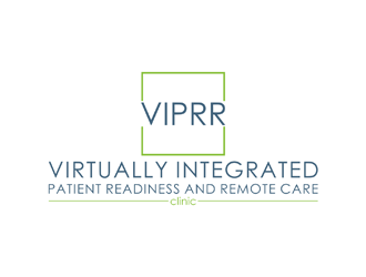 Virtually Integrated Patient Readiness and Remote Care (VIPRR) Clinic logo design by johana