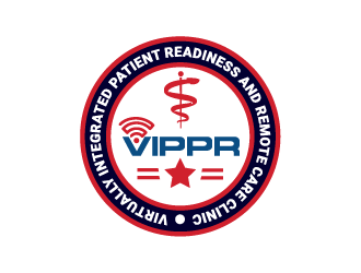 Virtually Integrated Patient Readiness and Remote Care (VIPRR) Clinic logo design by IanGAB