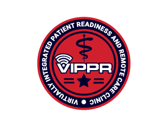 Virtually Integrated Patient Readiness and Remote Care (VIPRR) Clinic logo design by IanGAB