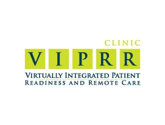 Virtually Integrated Patient Readiness and Remote Care (VIPRR) Clinic logo design by wongndeso