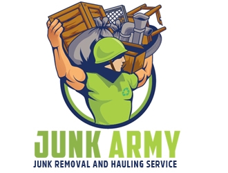 Junk Army logo design by nikkl