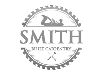 Smith Built Carpentry logo design by gilkkj