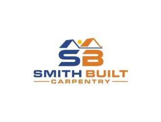 Smith Built Carpentry logo design by bricton