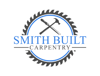 Smith Built Carpentry logo design by johana