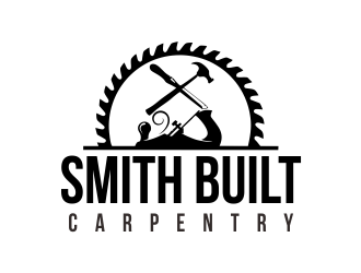 Smith Built Carpentry logo design by Girly