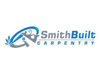Smith Built Carpentry logo design by Kanenas
