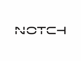Notch logo design by perspective