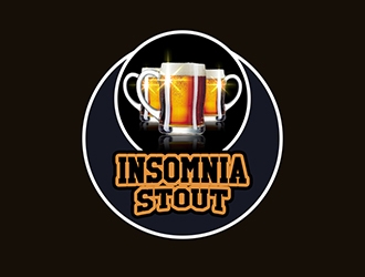 Insomnia Stout logo design by XyloParadise