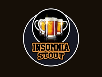 Insomnia Stout logo design by XyloParadise