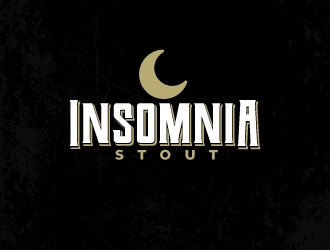 Insomnia Stout logo design by cbarboza86