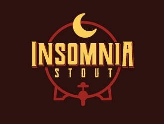 Insomnia Stout logo design by cbarboza86