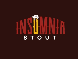 Insomnia Stout logo design by cbarboza86