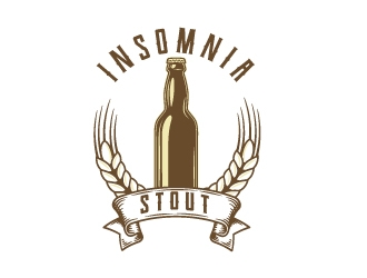 Insomnia Stout logo design by cbarboza86