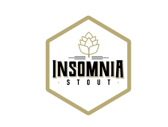 Insomnia Stout logo design by cbarboza86