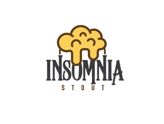 Insomnia Stout logo design by cbarboza86