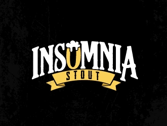 Insomnia Stout logo design by cbarboza86
