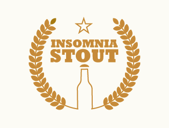 Insomnia Stout logo design by czars