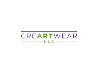 CreARTwear, LLC logo design by bricton