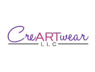 CreARTwear, LLC logo design by shravya