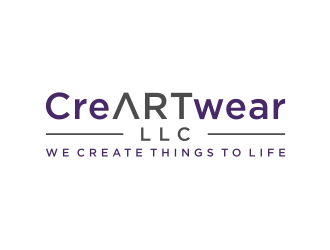 CreARTwear, LLC logo design by asyqh