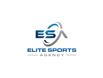 ELITE SPORTS AGENCY logo design by blackcane
