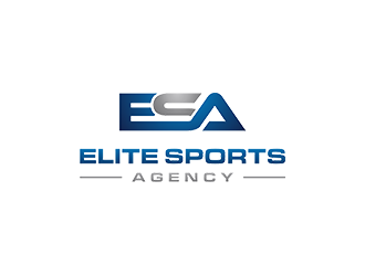 ELITE SPORTS AGENCY logo design by blackcane