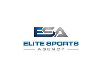 ELITE SPORTS AGENCY logo design by blackcane