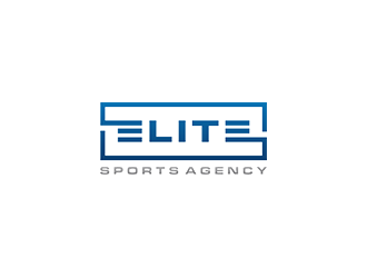 ELITE SPORTS AGENCY logo design by blackcane