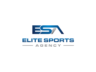 ELITE SPORTS AGENCY logo design by blackcane