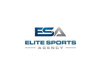 ELITE SPORTS AGENCY logo design by blackcane