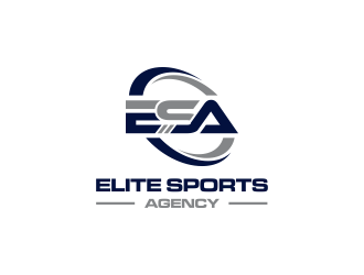 ELITE SPORTS AGENCY logo design by haidar