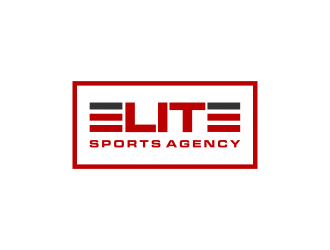 ELITE SPORTS AGENCY logo design by L E V A R