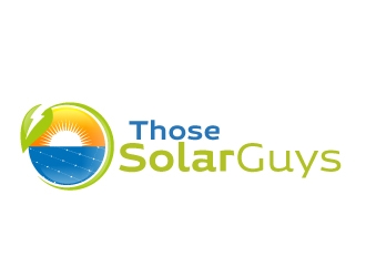 Those Solar Guys logo design by ElonStark