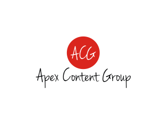 Apex Content Group logo design by Diancox