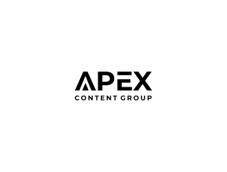 Apex Content Group logo design by haidar
