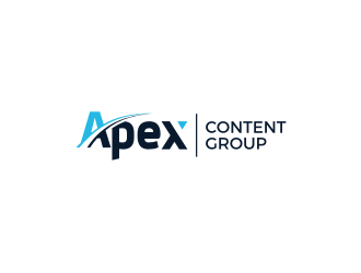 Apex Content Group logo design by Asani Chie