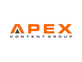 Apex Content Group logo design by asyqh