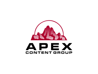 Apex Content Group logo design by RIANW