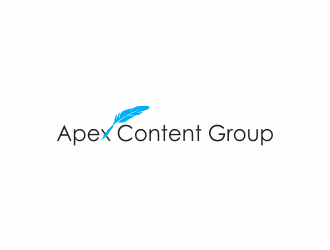 Apex Content Group logo design by Dianasari