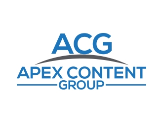 Apex Content Group logo design by sarfaraz
