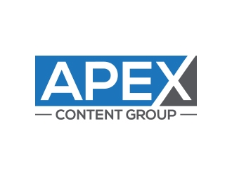 Apex Content Group logo design by sarfaraz
