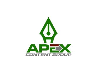 Apex Content Group logo design by superbrand