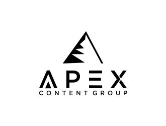 Apex Content Group logo design by oke2angconcept