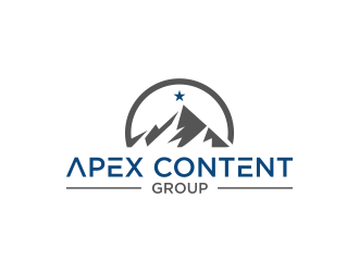 Apex Content Group logo design by ammad