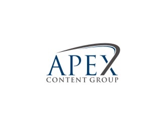 Apex Content Group logo design by agil