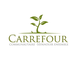 Carrefour communautaire -Sépanouir ensemble logo design by ElonStark