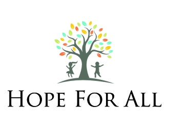 Hope For All  logo design by jetzu