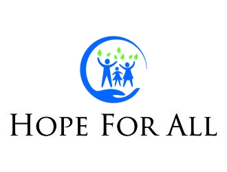 Hope For All  logo design by jetzu