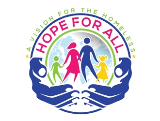 Hope For All  logo design by MAXR